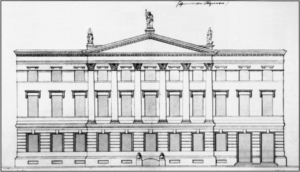 Вилла Ротонда Андреа Палладио чертежи