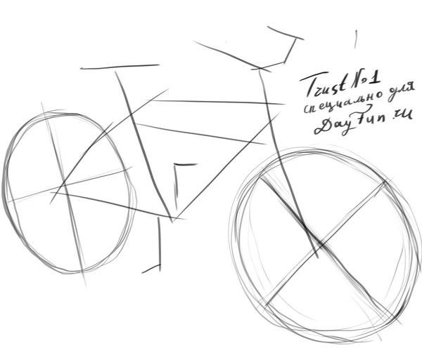 Велосипед для рисования