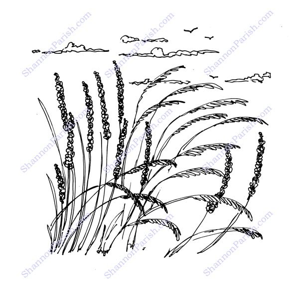 "Трава и бамбук" китайская живопись