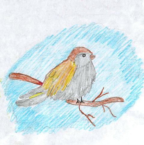 Растрепанный Воробей Паустовский