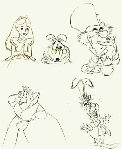 Алиса в стране чудес скетч