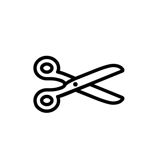 Ножницы нарисовать карандашом