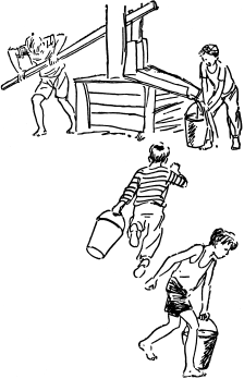 Тимур и его команда рисунок