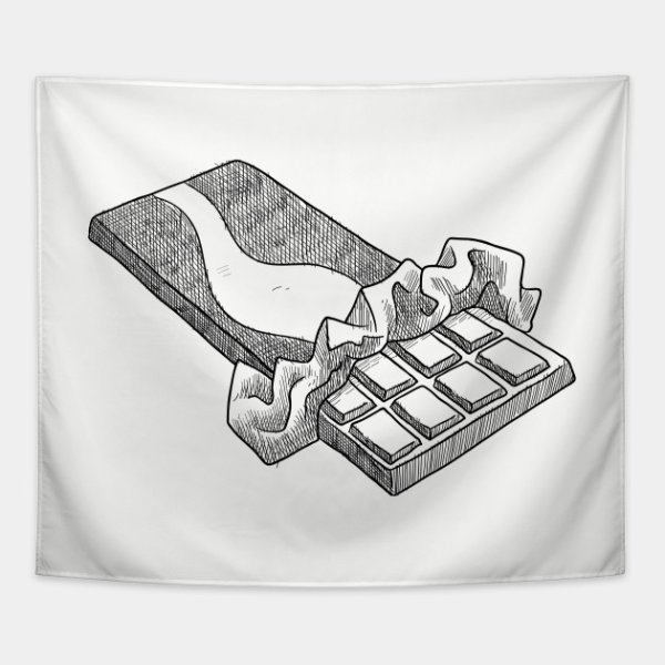 Шоколадка карандашом