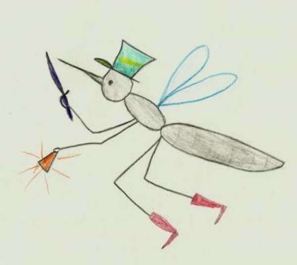 Комарик из мухи Цокотухи