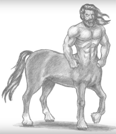 Рисование мифических персонажей