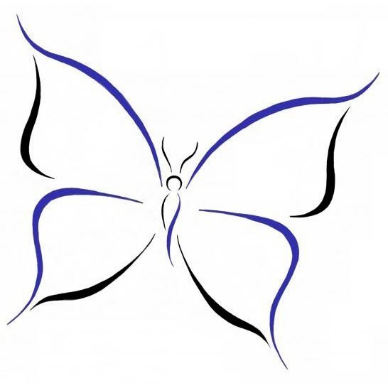 Красивые бабочки для срисовки карандашом