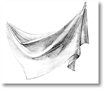 Драпировка карандашом для начинающих легко