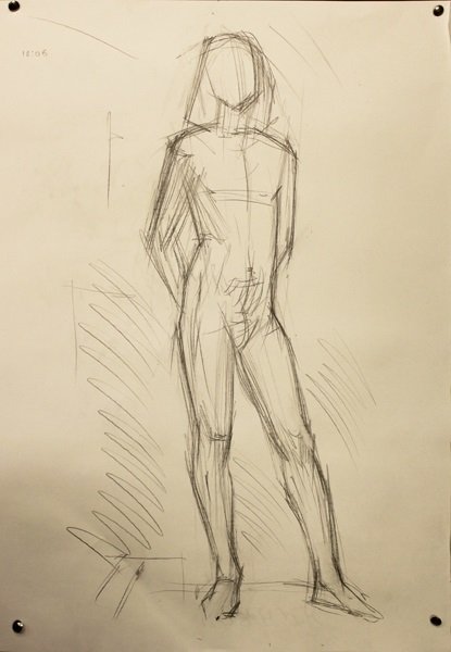 Зарисовки человеческой фигуры