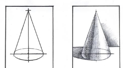 Построение конуса