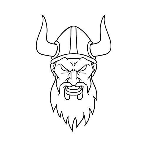 Викинг рисунок