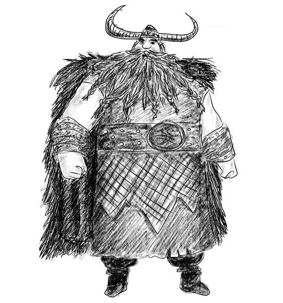Одежда викингов раскраска