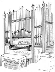 Орган набросок