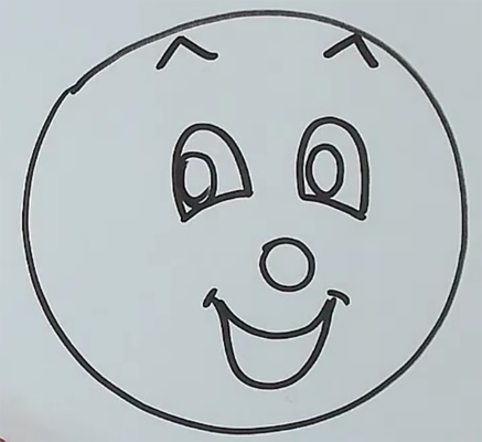 Колобок рисунок