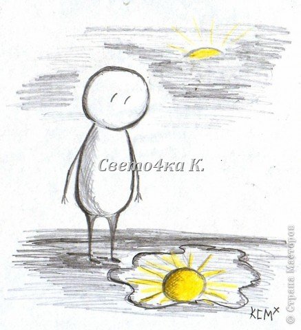 Рисунки по настроению карандашом