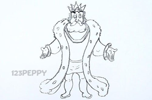 Царь рисунок