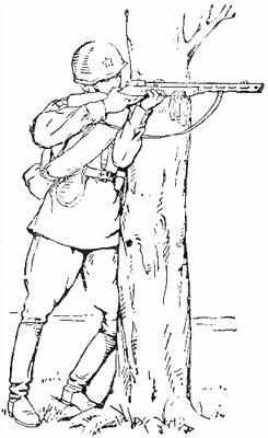 Солдат с ППШ рисунок