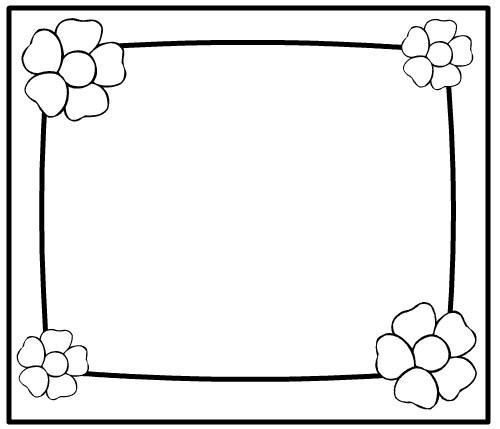 Рамка для раскрашивания
