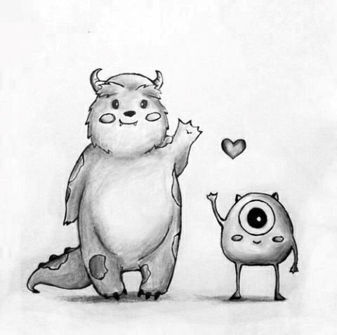 Мимимишные картинки для срисовки