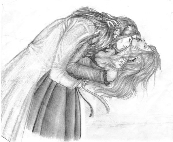 Рисунки для срисовки вампиры