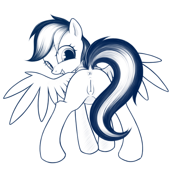 Рисунки карандашом красивых пони (47 фото)