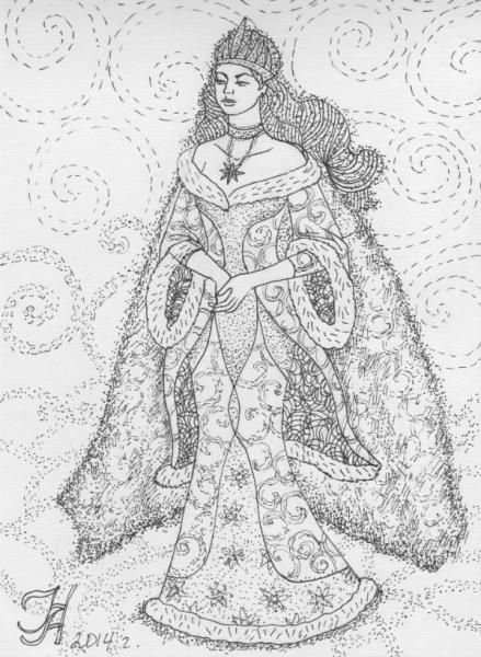 Зарисовки снежной королевы
