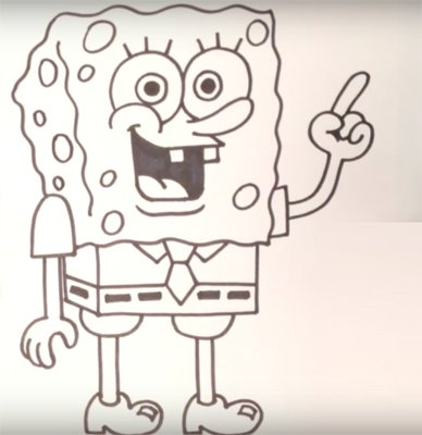 Губка Боб рисунок