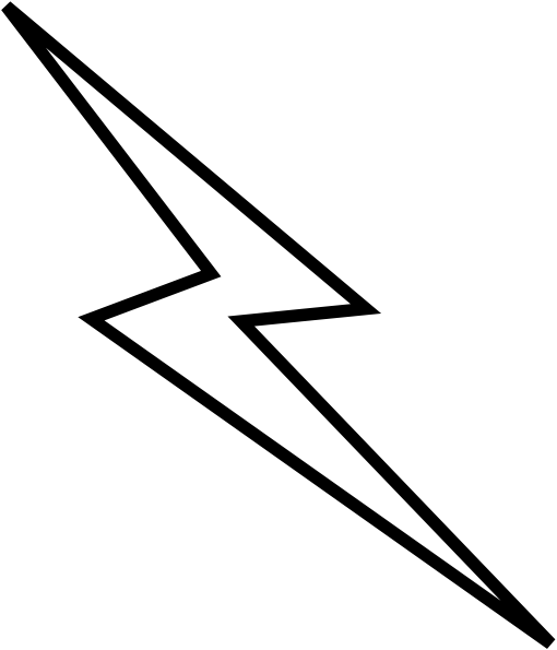 Молния эскиз