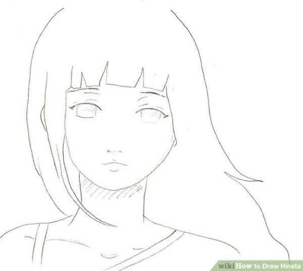 Хината Хьюга для рисования