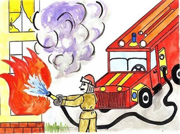 Противопожарная тематика в лесу