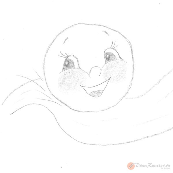 Книжка раскраска Колобок