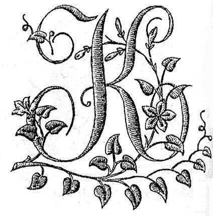 Монограммы букв