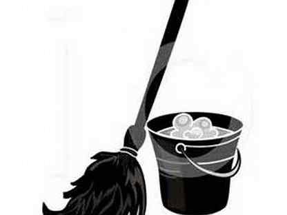 Веник раскраска для детей