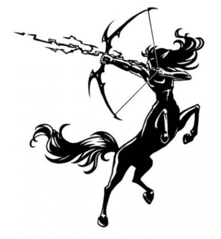 Стрелец эскиз