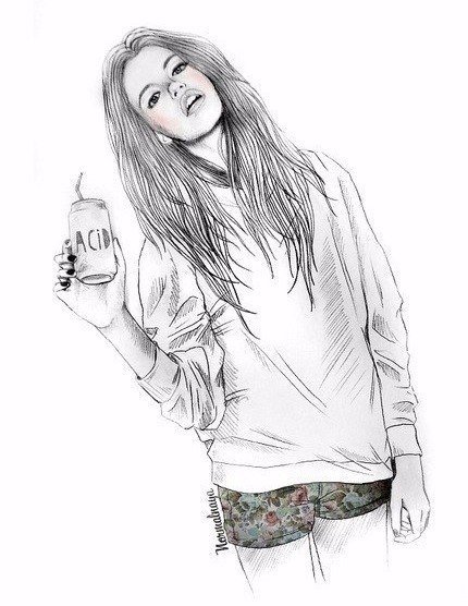 Раскраски девушки