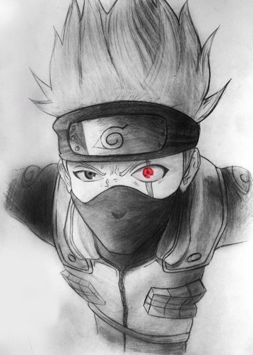 Какаши для срисовывания