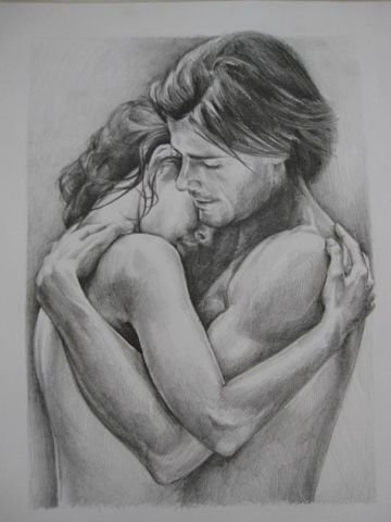 Страсть рисунок карандашом