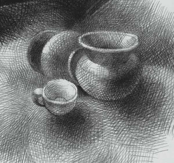 Штриховка карандашом