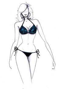 Фигура подростка в полный рост