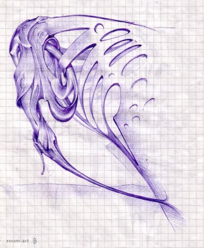 Рисунки ручкой в тетради простые