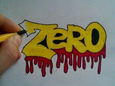 Лёгкие граффити маркером