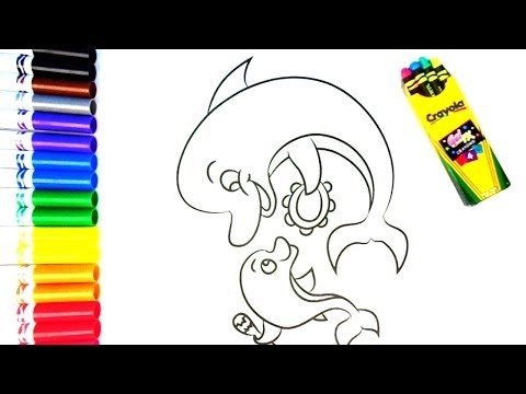 Рисунки чтобы раскрашивать фломастерами