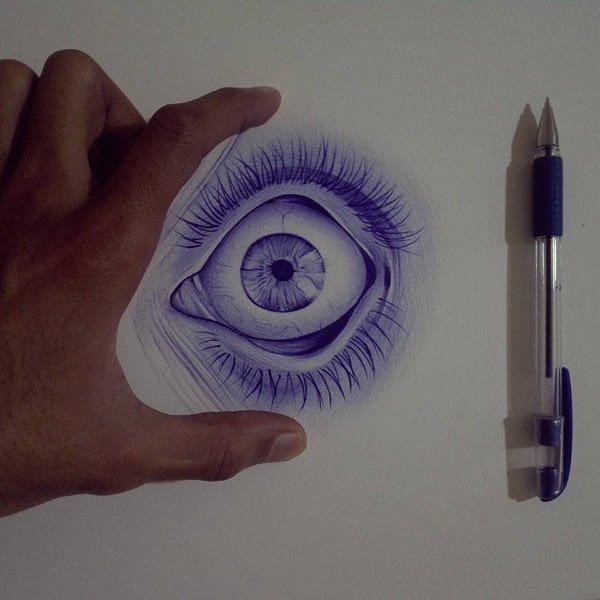 Крутые рисунки ручкой