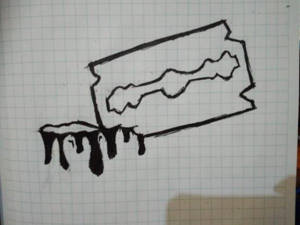 Рисунки на руке ручкой легкие