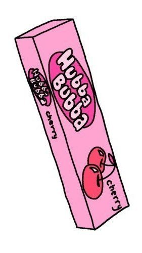 Рисунки для срисовки жвачка