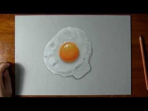 Яичница уроки рисования