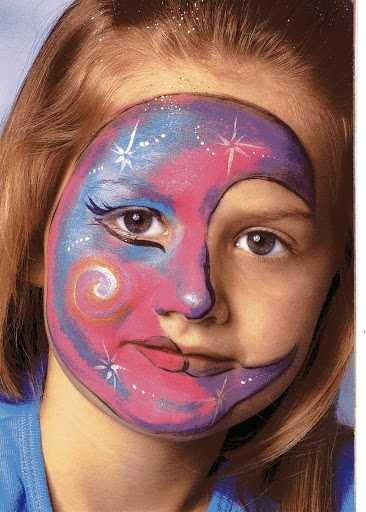 Аквагрим для детей сладости