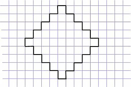 Рисование по клеточкам ключ