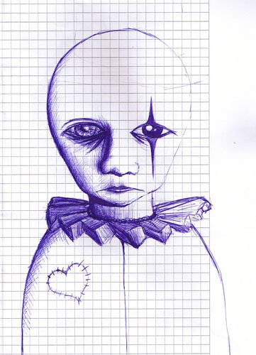 Рисунки в тетради