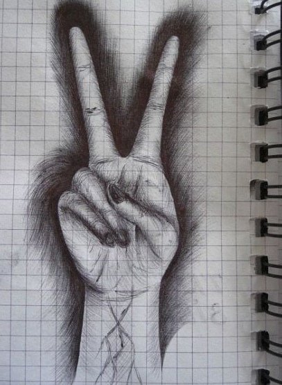 Рисунок ручкой для начинающих